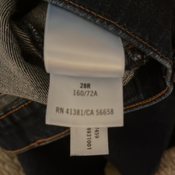 Polo Ralph Lauren Jenn flare jeans dark wash high rise size 28 regular length - Picture 11 of 14